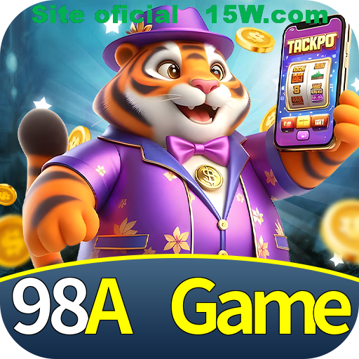 Imagem promocional da 98A Game mostrando a plataforma e suas vantagens